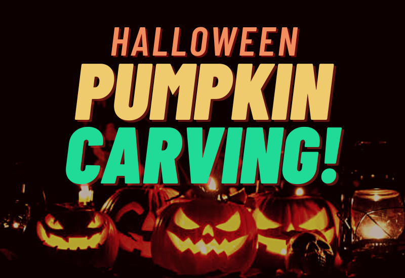 Virtual Halloween Pumpkin Carving (Kit Included)